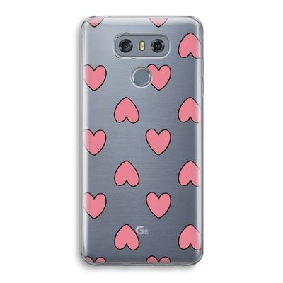 Ondersteboven verliefd: LG G6 Transparant Hoesje