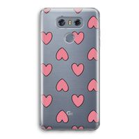 Ondersteboven verliefd: LG G6 Transparant Hoesje