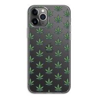 Weed: iPhone 11 Pro Transparant Hoesje