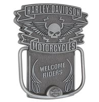 Harley-Davidson Winged Skull Deur Klopper