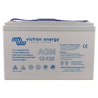 Victron Energy AGM 12V 125Ah Super Cycle Batterie Solar-accu 12 V 125 Ah Loodvlies (AGM) (b x h x d) 33 x 21.4 x 17.1 cm M6-schroefaansluiting Geringe