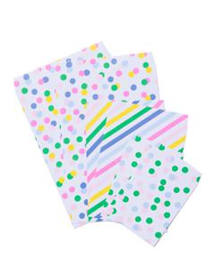 HEMA Cadeauzakjes Papier 16x12/22x17/31x21 Confetti - 6 Stuks