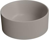 Ben Stelvio ronde waskom Ø32x12cm keramiek beton grijs