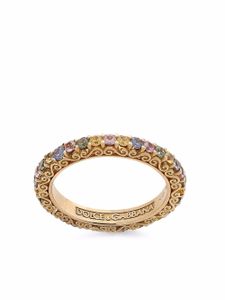 Dolce & Gabbana bague Heritage en or 18ct ornée de saphir