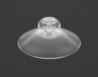 Zuignap transp 40 mm zonder haak 100stuk - 10 stuks