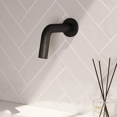 Inbouw Fonteinkraan Brauer Black Carving Edition Inkortbaar Mat Zwart Brauer