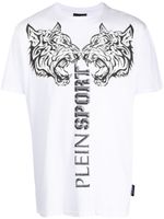 Plein Sport t-shirt à logo imprimé - Blanc - thumbnail