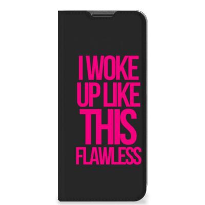 Nokia G50 Hoesje met tekst Woke Up - Origineel Cadeau Zelf Maken Nokia G50 Hoesje met tekst Woke Up - Origineel Cadeau Zelf Maken