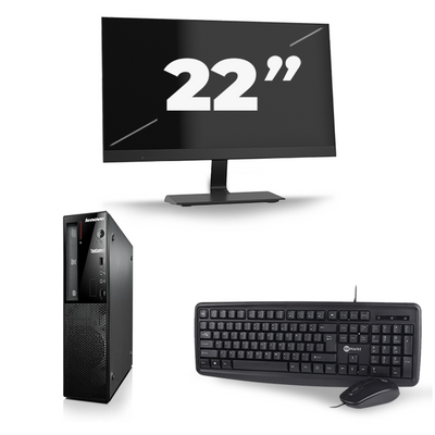 Lenovo ThinkCentre Edge 71 SFF - Intel Core i7-3e Generatie - 16GB RAM - 256GB SSD - Windows 10 + 1x 22 inch Monitor Lenovo ThinkCentre Edge 71 SFF - Intel Core i7-3e Generatie - 16GB RAM - 256GB SSD - Windows 10 + 1x 22 inch Monitor
