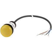 Eaton C22-L-Y-24-P62 Signaallamp Plat Geel 24 V DC/AC 1 stuk(s) - thumbnail