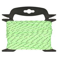 Pro Plus Scheerlijn lichtgevend groen - 20 meter - op haspel - 4 mm dikte - Camping - Tent