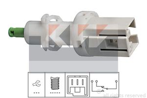 Kw Koppelingbedieningsschakelaar (motor) / Remlichtschakelaar 510 069