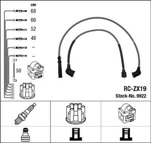 Bougiekabelset RCZX19