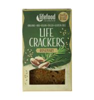 Life crackers rozemarijn raw bio