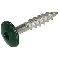 Hoenderdaal Hpl Schroef Rvs-A2 Torx TX20 Mosgroen Ral6005 4.8X25 | 100 stuks - 0346.30.37129