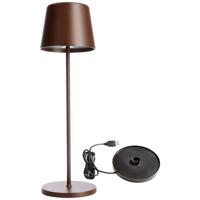 Deko Light 620198 Canis LED-accutafellamp 3.5 W Warmwit Roest Deko Light 620198 Canis LED-accutafellamp 3.5 W Warmwit Roest