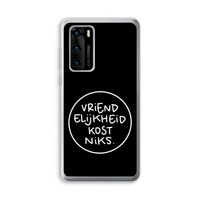 Vriendelijkheid: Huawei P40 Transparant Hoesje