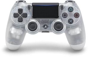 PS4 Sony Wireless Dualshock 4 PlayStation 4 Controller V2 (White Crystal)