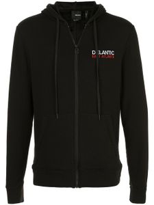 Delantic sweat zippé à capuche - Noir