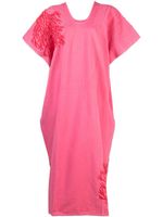 Pippa Holt Kaftan met borduurwerk - Roze - thumbnail