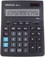 MAUL MXL 16 calculator Desktop Rekenmachine met display Zwart - thumbnail