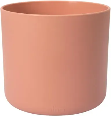 Elho b.for soft bloempot rond 16 cm delicaat roze