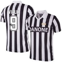 Juventus Retro Shirt 1992-1993 + Vialli 9 (Retro Fan Style) - thumbnail
