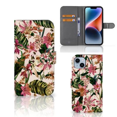 iPhone 15 Plus Hoesje Flowers iPhone 15 Plus Hoesje Flowers