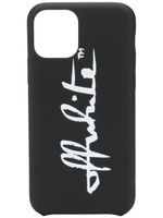 Off-White coque d'iPhone 11 Pro à logo - Noir