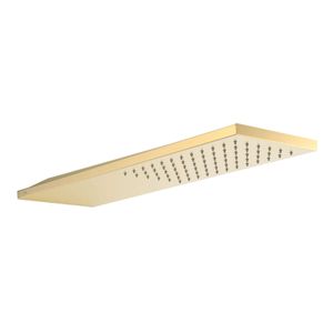 Hoofddouche Tres Selection | 55x16 cm | Rechthoek | 24k Goud mat