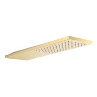 Hoofddouche Tres Selection | 55x16 cm | Rechthoek | 24k Goud mat