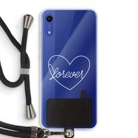 Forever heart pastel: Honor Play 8A Transparant Hoesje met koord