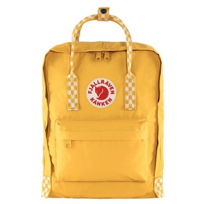 Fjällräven Kanken Rugzak Ochre / Chess Pattern