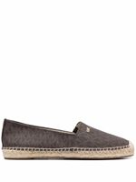 Michael Michael Kors espadrilles April à motif monogrammé - Marron