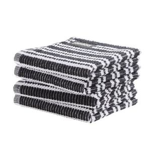 DDDDD DDDDD Vaatdoek Stripe 30x30 Black