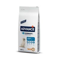 Advance Maxi Adult met kip en rijst hondenvoer 2 x 14 kg - thumbnail