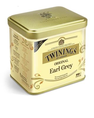 Twinings Earl grey thee blik (200 gr)
