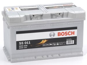 Bosch auto accu S5011 - 85Ah - 800A - voor voertuigen zonder start-stopsysteem S5011