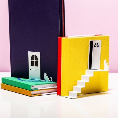 Bookstairs boekensteun (set van 2)