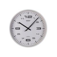 Muurklok Versa Wit Plastic 25 x 25 x 4 cm
