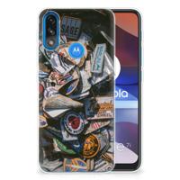 Motorola Moto E7/E7i Power | Siliconen hoesje | met foto Badges
