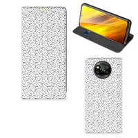 Xiaomi Poco X3 Pro | Poco X3 | Hoesje met Magneet | Stripes Dots