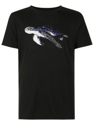 Osklen t-shirt Turtle en coton - Noir