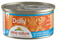 Almo Nature Dailymenu kat mousse tonijn en kabeljauw 85gr