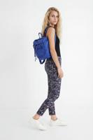 Skinny enkelbroek met bloemen - BLUE - 36