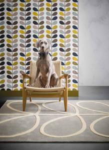 Orla Kiely - Giant Linear Stem 59404 - 250x350 cm Vloerkleed