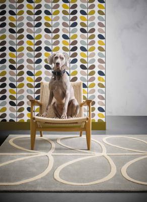 Orla Kiely - Giant Linear Stem 59404 - 200x280 cm Vloerkleed