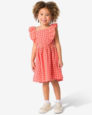HEMA Kinderjurk Ruiten Roze (roze)