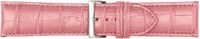 Horlogeband Poletto 454S.16.24 Leder Roze 24mm