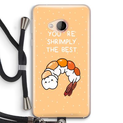 You're Shrimply The Best: HTC U Play Transparant Hoesje met koord